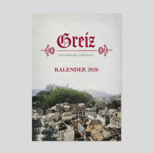 Kalender Greiz – Historische Ansichten 2026 – A4